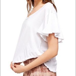 Free People Float On Flutter Sleeve T-Shirt